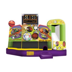 Sports Combo Bounce House rentals in the Scranton Wilkes Barre area